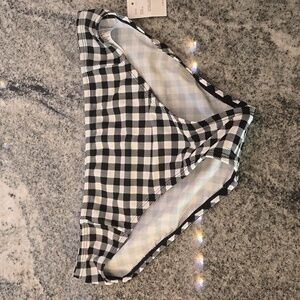 Beach Bump Maternity Size XS Gingham Bikini Bottom